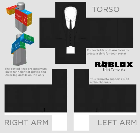 Image of Black Suit With Vest