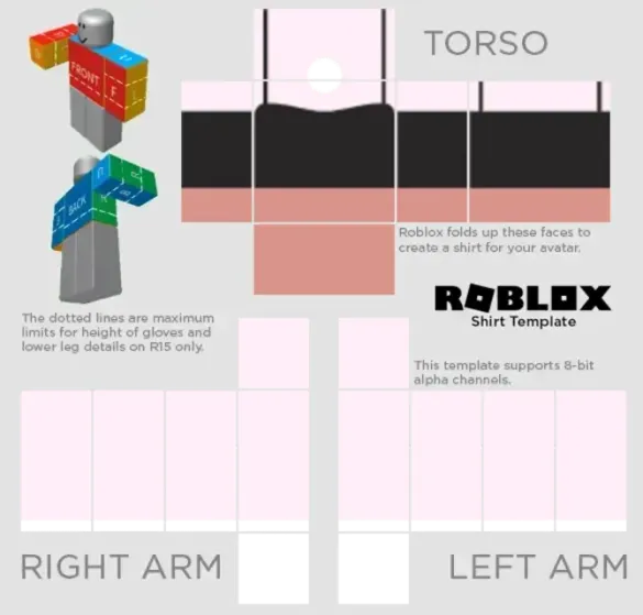 Roblox Slip Dress With Pants Template by Pixlr to preview and edit.