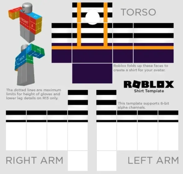 Roblox Suspender Jumpsuit Template by Pixlr to preview and edit.