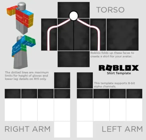 Roblox Swimmer's Attire #2 Template by Pixlr to preview and edit.