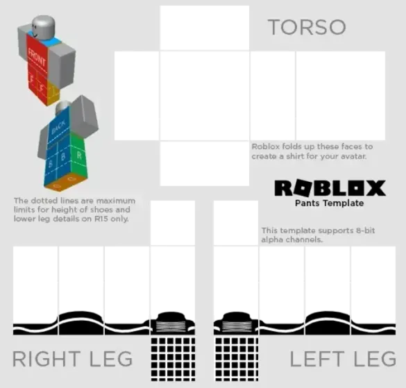 Roblox Black Vans Shoes Template by Pixlr to preview and edit.