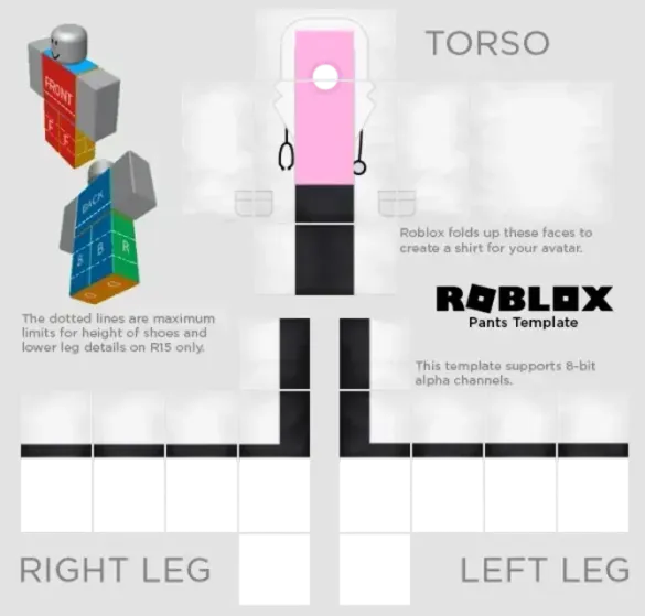 Roblox Female Doctor Uniform Template by Pixlr to preview and edit.