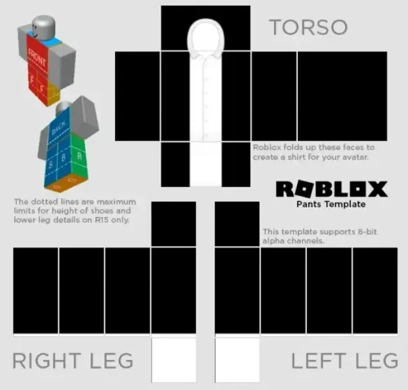 Roblox Men Office Attire #2 Template by Pixlr to preview and edit.