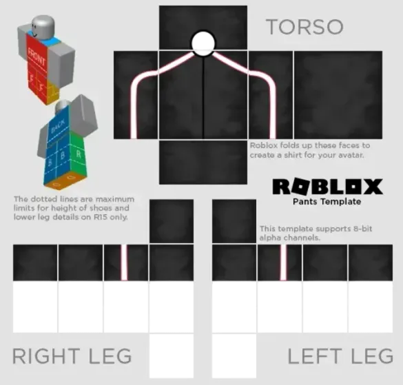 Roblox Swimmer's Attire Template by Pixlr to preview and edit.