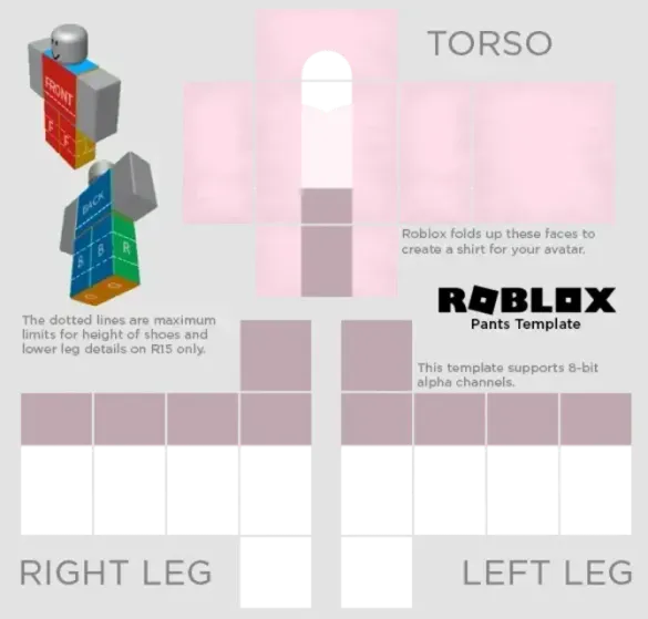 Roblox Women Office Pink Attire Template by Pixlr to preview and edit.